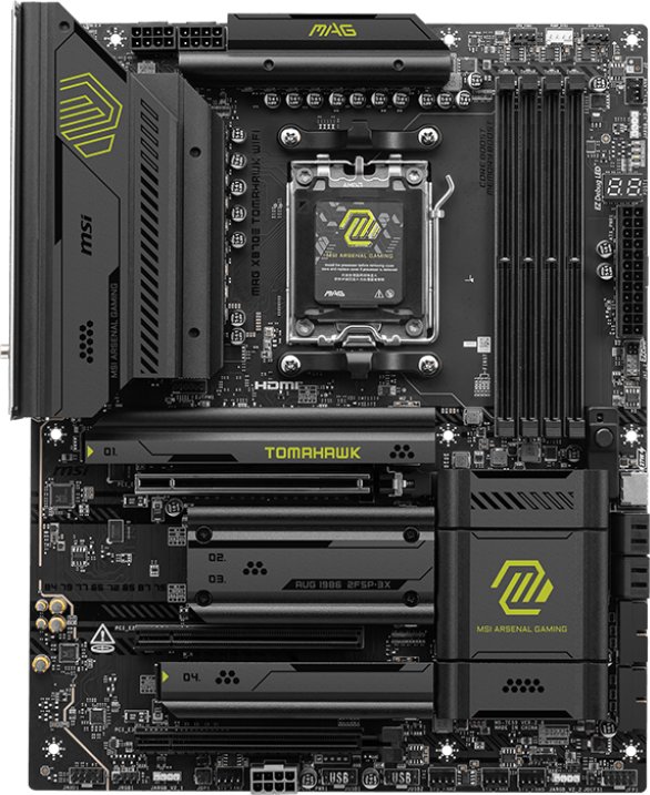 Материнская плата MSI MAG X870E Tomahawk WiFi