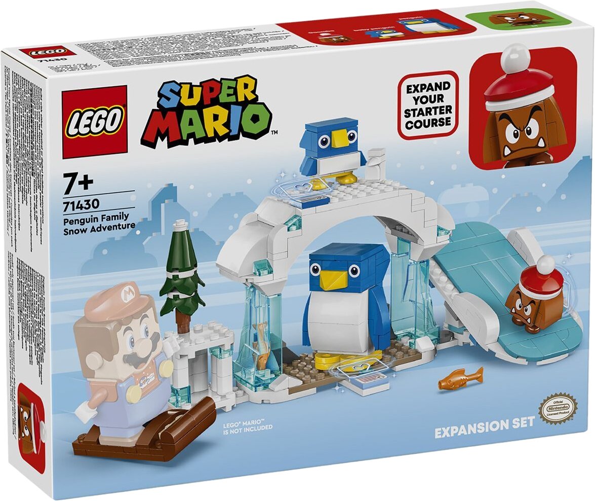 

Конструктор LEGO Super Mario 71430 Дополнение Снежные приключения семьи пингвинов