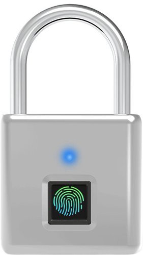 Дверной замок Bozzys Smart Fingerprint Lock Padlock PL-P4 (серебристый)