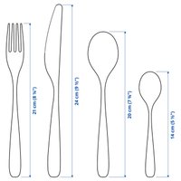 Набор столовых приборов Ikea Tillagd 20407555