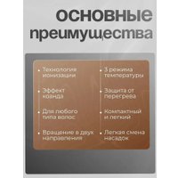 Фен-стайлер SenCiciMen X9 (синий)