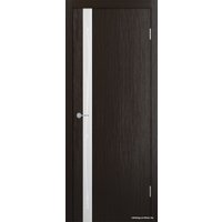 Межкомнатная дверь Юркас Stark ST12 ДО 70x200 (венге/зеркало матовое с рис.)