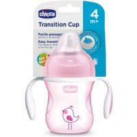 Поильник Chicco Transition Cup 340728529 (200мл, розовый)