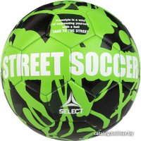 Мяч для уличного футбола Select Street Soccer (4.5 размер, зеленый/черный)