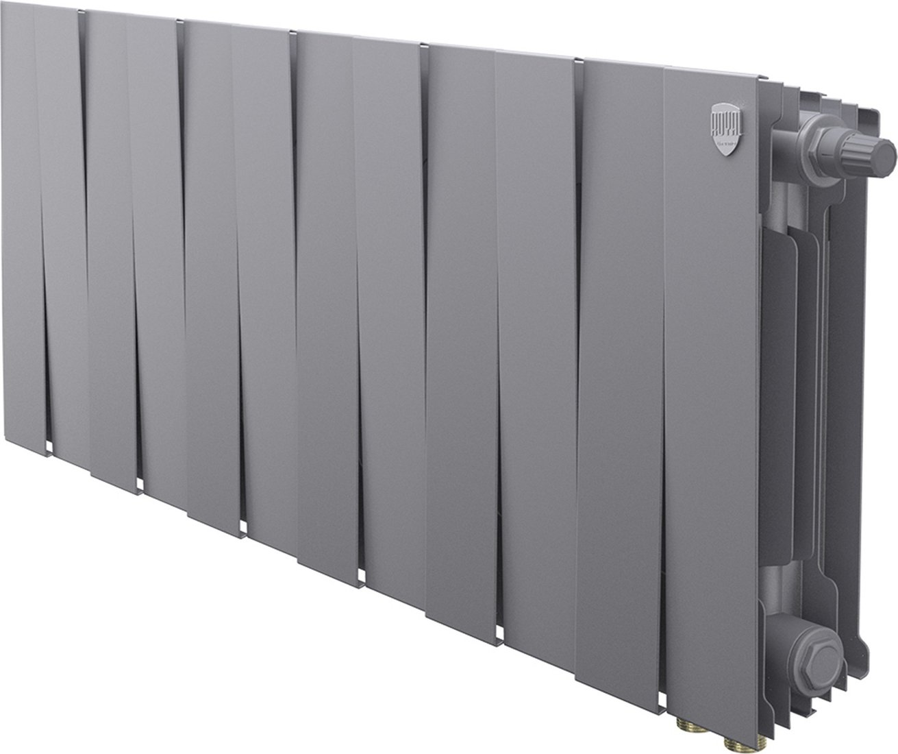 Дизайн-радиатор Royal Thermo PianoForte 300 Silver Satin VDR80 - 12 секций