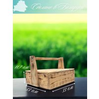 Фудбокс Florbox C крышкой большой 33x33x23.8 см (обжиг)