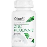 Витамины, минералы OstroVit Пиколинат цинка (150 таблеток)