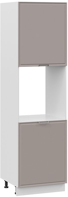 

Шкаф напольный Трия Белладжио 1П6 (белый/софт капучино)