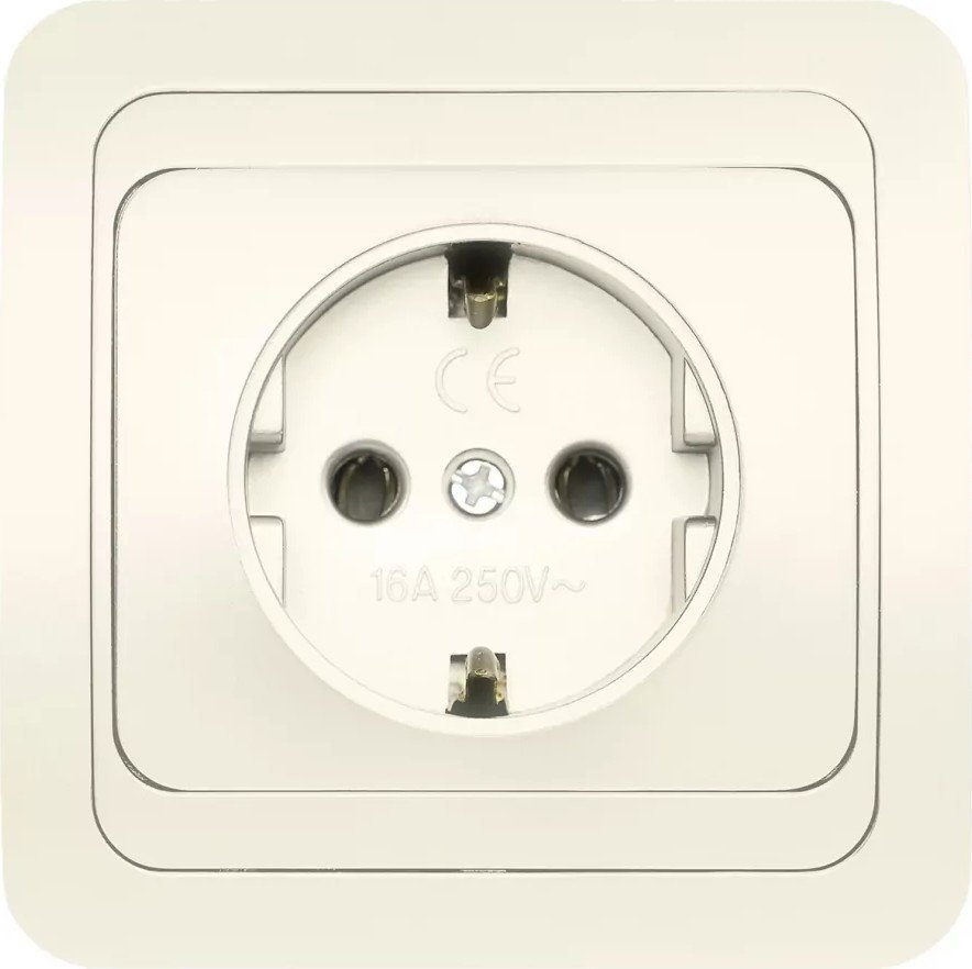 Розетка SmartBuy SBE-02i-16-S1-Z-c