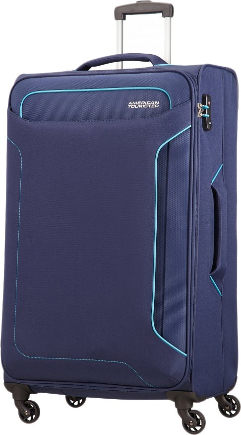 

Чемодан-спиннер American Tourister Holiday Heat Navy 79 см
