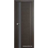 Межкомнатная дверь ProfilDoors 62Х 80x200 (грей мелинга/стекло серебряный матовый лак)