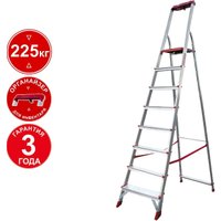 Лестница-стремянка Новая высота NV 3115 с органайзером (8 ступеней)