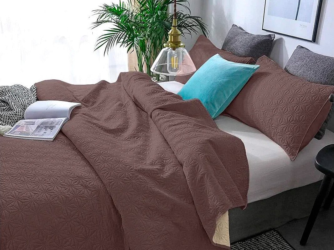 

Покрывало Bellissimo Pallada 210х230 25290521-102P (темный тауп)