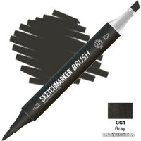 Маркер художественный Sketchmarker Brush Двусторонний GG1 SMB-GG1 (серый/зеленый 1)