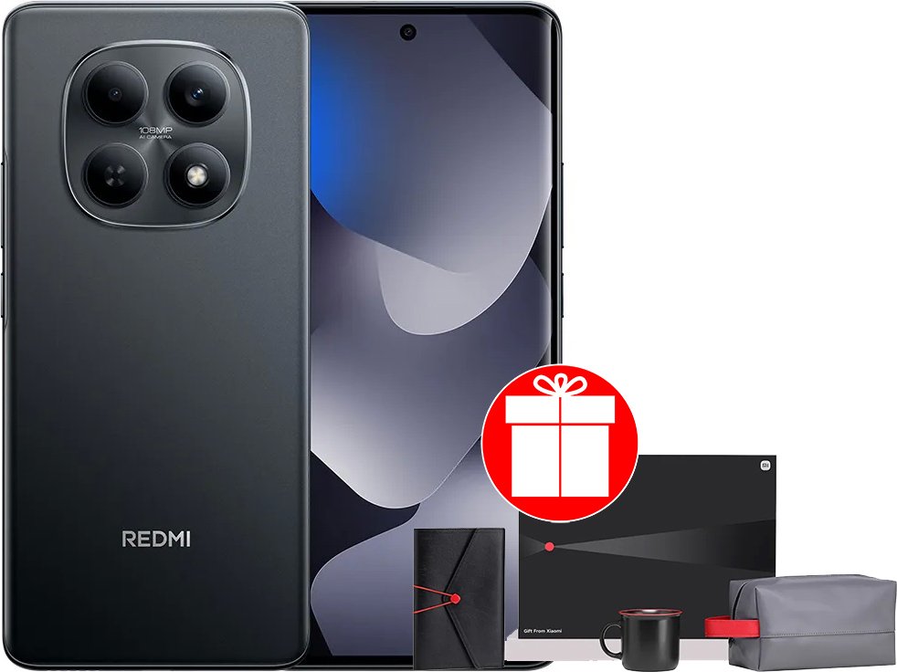 

Телефон Xiaomi Redmi Note 15 8GB/256GB международная версия (черный) + Xiaomi Gift Box Xiaomi 15 Note Series по акции