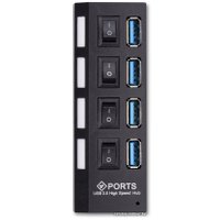 USB-хаб SmartBuy SBHA-7304-B