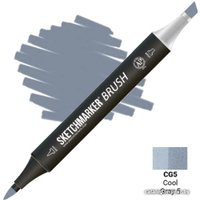 Маркер художественный Sketchmarker Brush Двусторонний CG5 SMB-CG5 (прохладный серый 5)