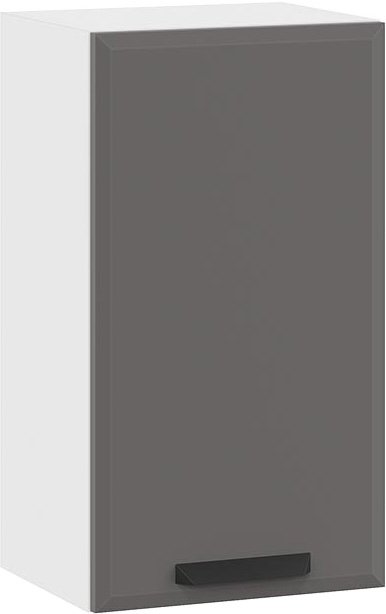 

Шкаф навесной Трия Тиана 1В4 (белый/асфальт супермат)