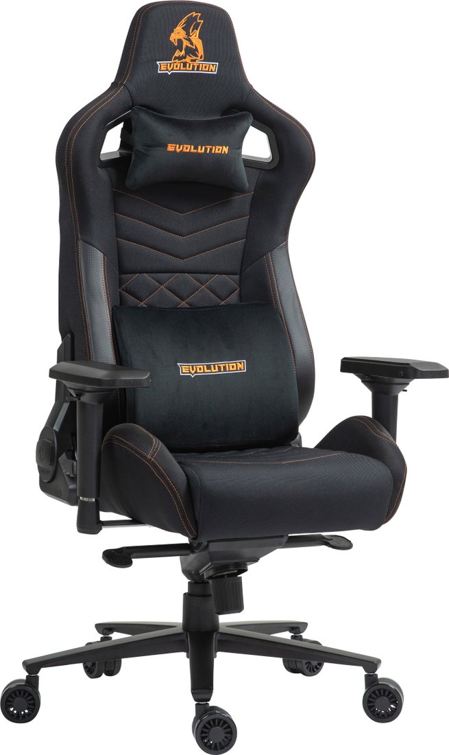 

Игровое (геймерское) кресло Evolution Conqueror fabric (черный)