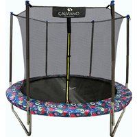 Батут Calviano Smile 183 см-6 ft с внутренней сеткой складной
