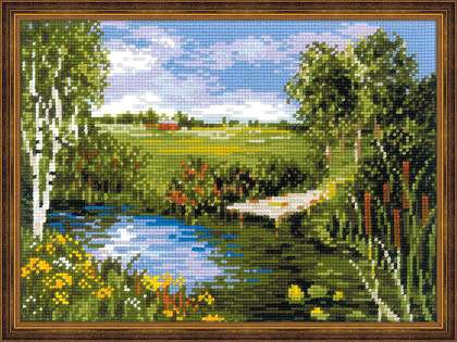 

Набор для вышивания Риолис У реки 1468