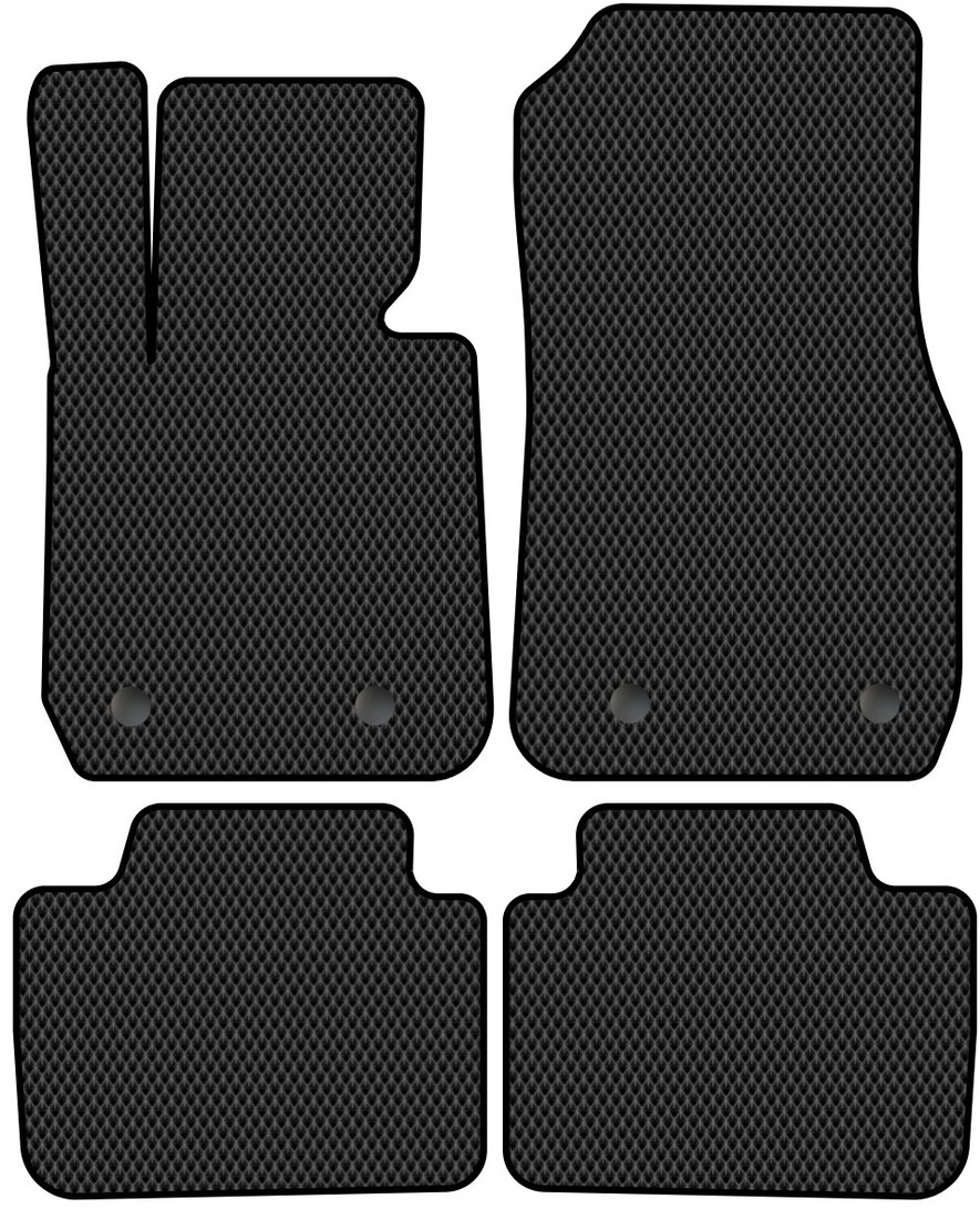 

Комплект ковриков для авто Alicosta BMW 3-Series V, VI (седан, универсал / F30, F31, F80) 2011 - 2019 (черный, ромб)