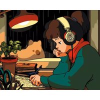 Картина по номерам PaintLine Lofi Girl PL-00322