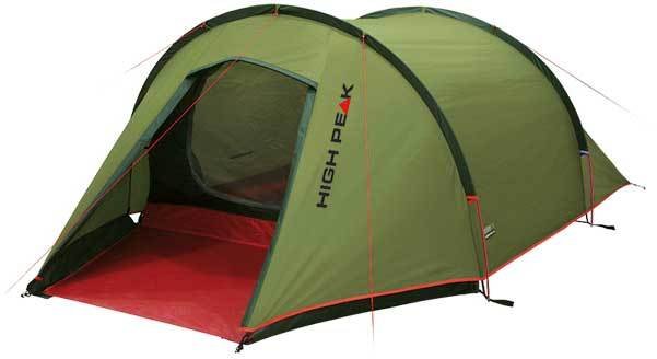 

Треккинговая палатка High Peak Kite 3 LW (Pesto/красный)