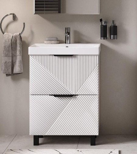 

Volna Тумба под умывальник Geometry 60.2Y 9696 (белый)