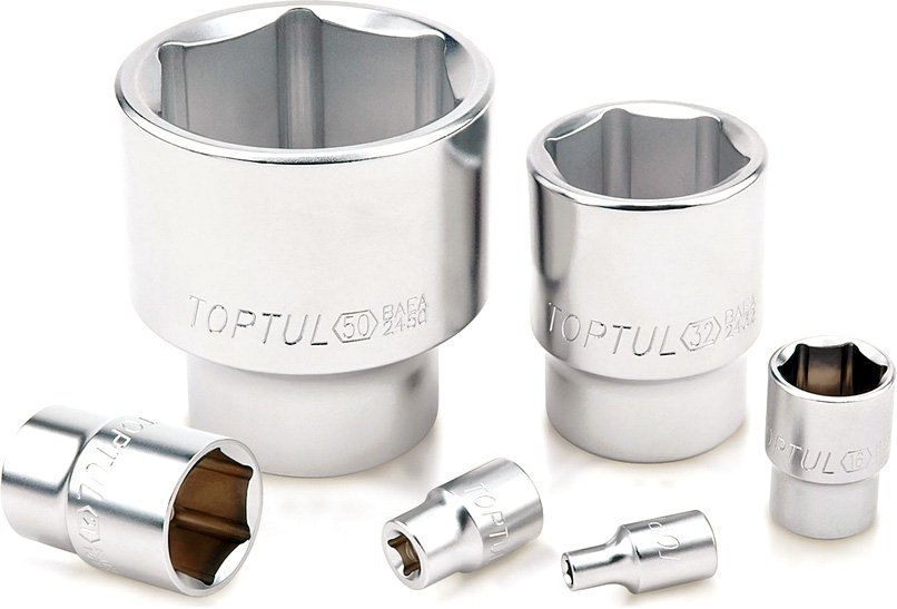 

Набор трещотка с головками Toptul BAEA1214 1 предмет