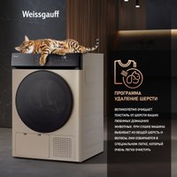 Сушильная машина Weissgauff WD 6010 Heat Pump Champagne