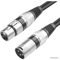 Кабель USBTOP XLR - XLR (1.5 м, черный)