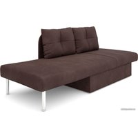 Тахта Мебель-АРС Алиса (велюр, шоколадный НВ-178/16)