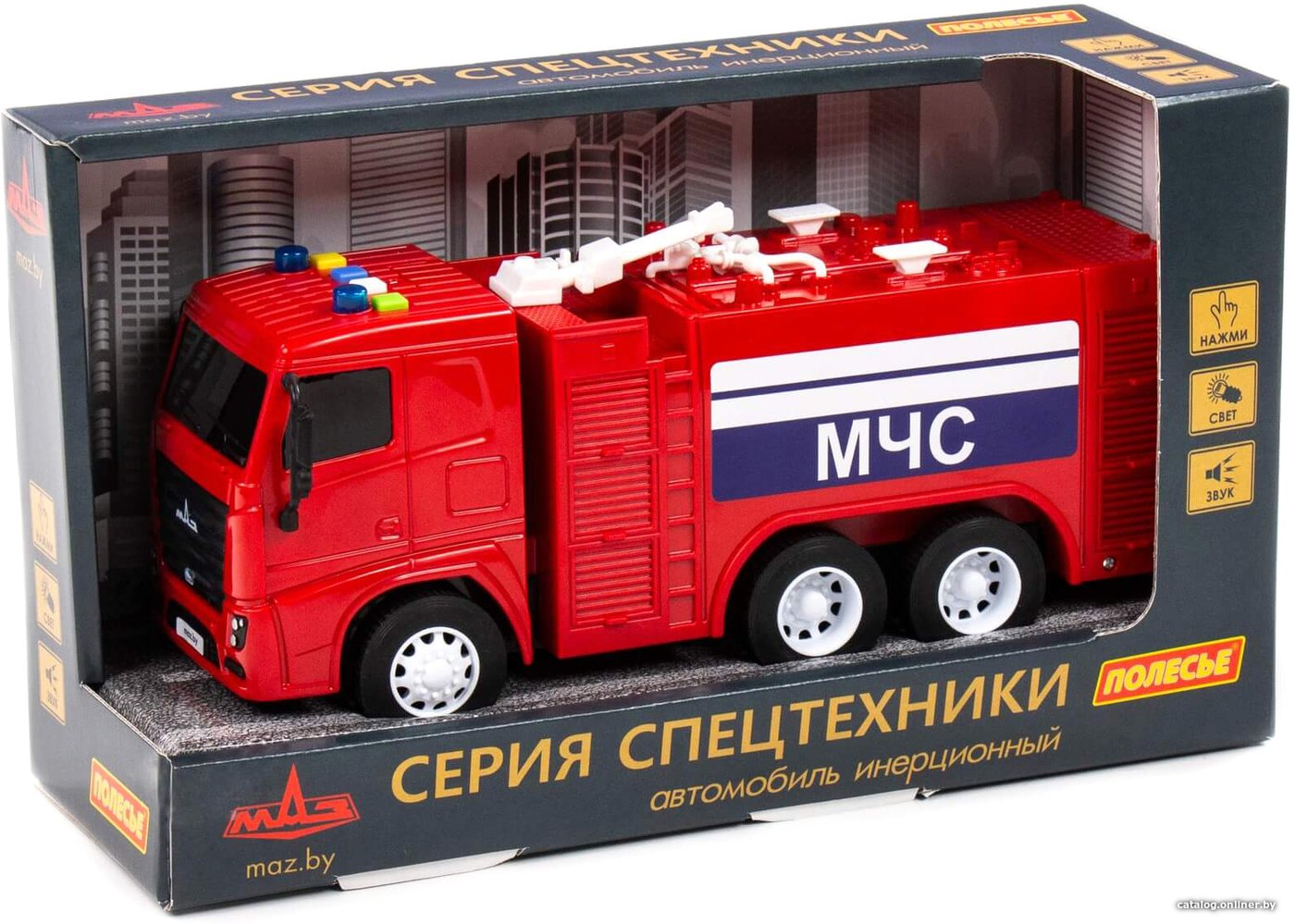 Пожарная машина Полесье МАЗ 94094