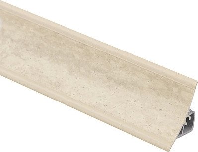 Плинтус El-mech-plast fs28571 (мрамор ваниль мелкие точки)
