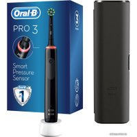 Электрическая зубная щетка Oral-B Pro 3 3500 Cross Action D505.513.3 (черный)