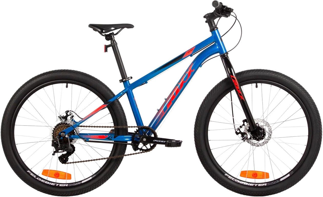 Велосипед Foxx Aztec JR 24 р.12 2025 24SHD.AZTEC.12BL5 (синий)