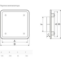 Вентиляционная решетка Soler&Palau BDO-100 5209225900