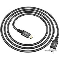 Кабель Hoco X14 USB Type-C - Lightning (1 м, черный)