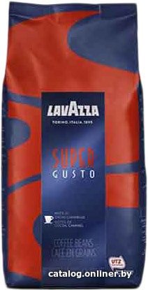 Кофе Lavazza Super Gusto в зернах 1000 г