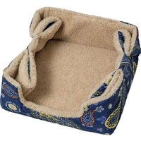 Лежак Lanatex 169 22215 (71x69x1.5, синий/бежевый)