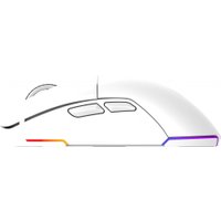 Игровая мышь Оклик 900GMW (белый)
