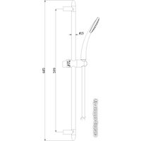 Душевой гарнитур  Lemark LM8067C