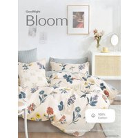 2-спальный комплект постельного белья GoodNight Сатин Делюкс E040 2 E040dv (50x70, с компаньоном)