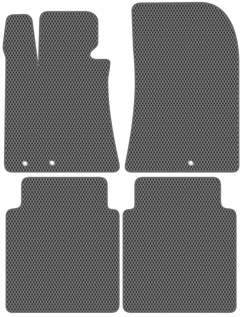 

Комплект ковриков для авто Alicosta Hyundai Eguus (седан) 2010 - 2017 (серый, ромб)