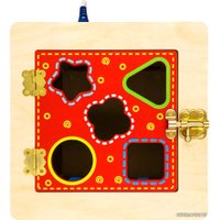 Бизиборд Alatoys Развивающий куб БК01