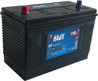 Автомобильный аккумулятор Hawk 110 L+ HBCI31-940T