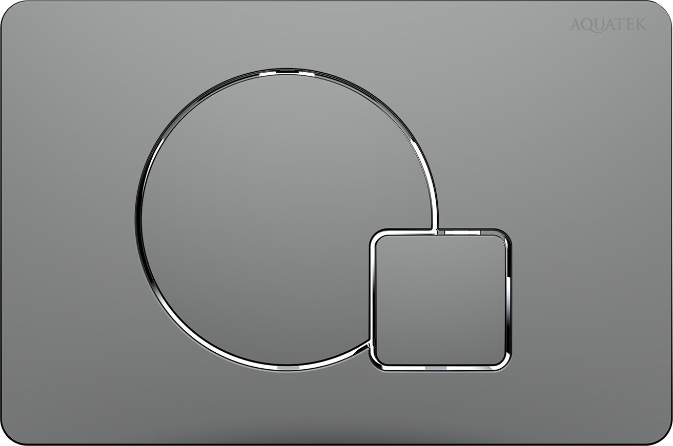 

Панель смыва Aquatek KDI-0000070 (оружейная сталь матовая)