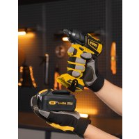 Гайковерт Denzel CIW-IB-300 26501 (с 1-им АКБ, кейс, набор оснастки)