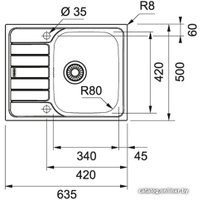 Кухонная мойка Franke SKL 611-63